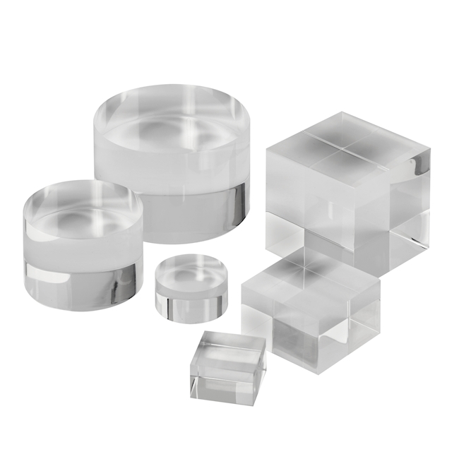 Sockel Acryl rund 30 x 15 mm